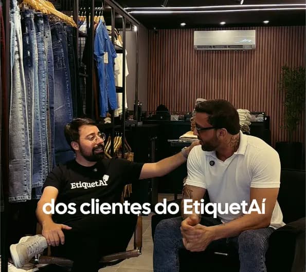 Depoimento de cliente do EtiquetAi